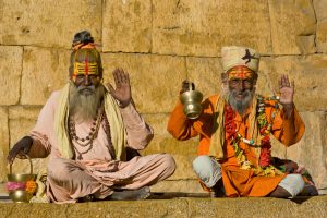 Meditación en India