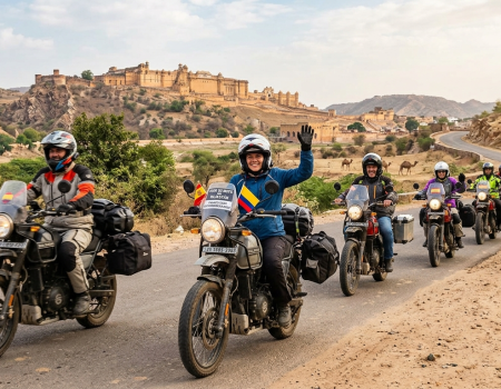 Viaje moto Rajasthan India