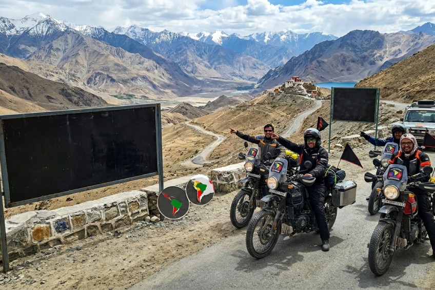Ruta de aventura en moto Leh Ladakh