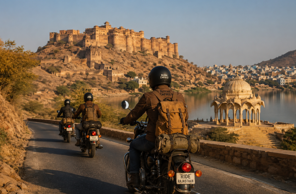 ruta en motocicleta Jaipur Jodhpur Jaisalmer