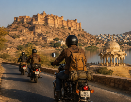 ruta en motocicleta Jaipur Jodhpur Jaisalmer